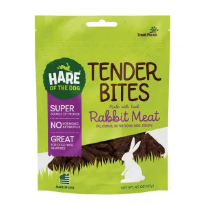 100% Rabbit Tender Bites Dog Chew