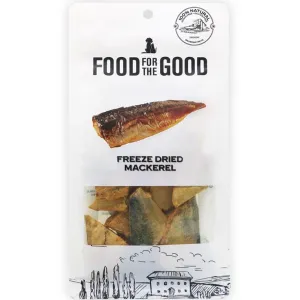 25% OFF: Food For The Good Mackerel Freeze-Dried Treats For Cats & Dogs 70g