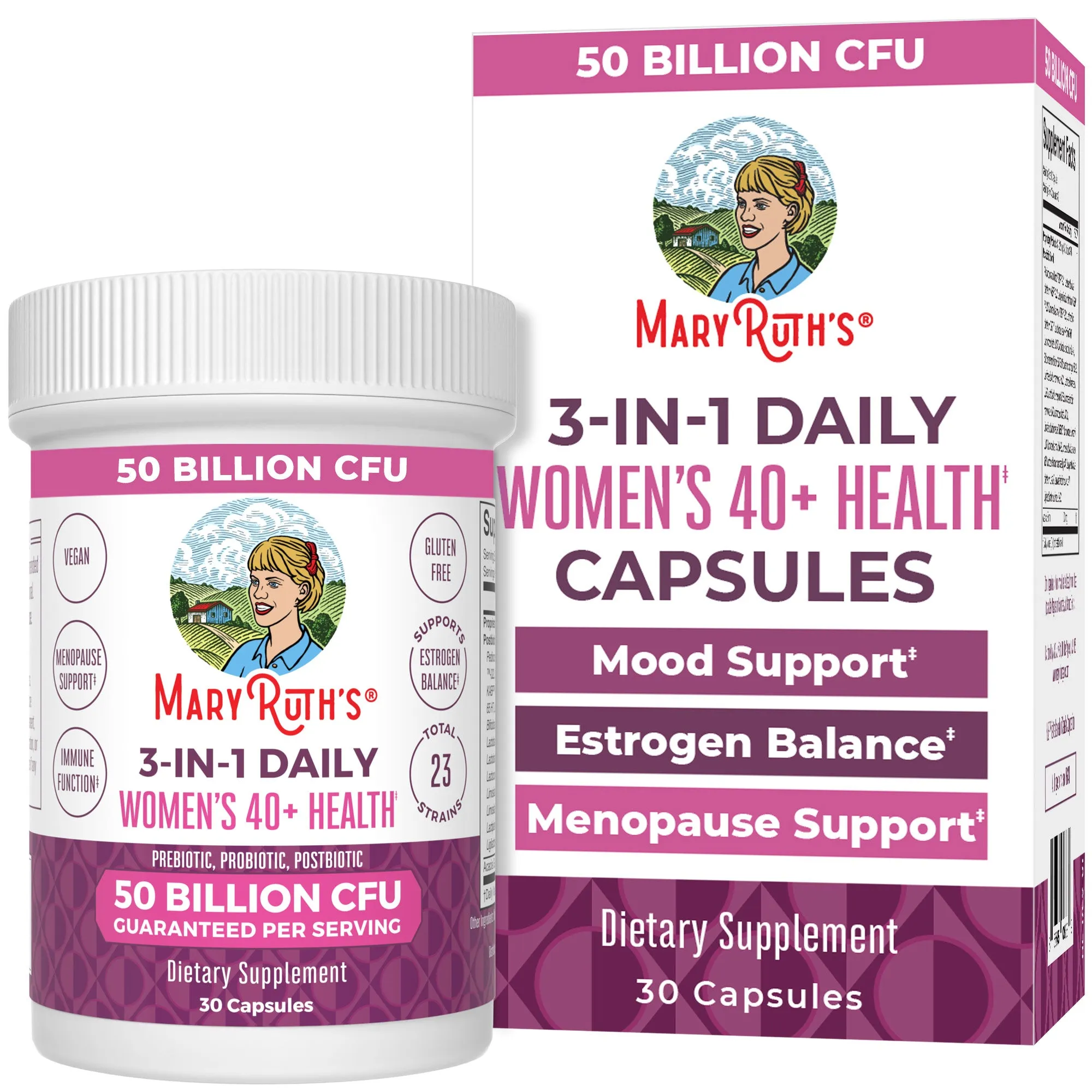 3-in-1 Women's 40  Daily Health Capsules