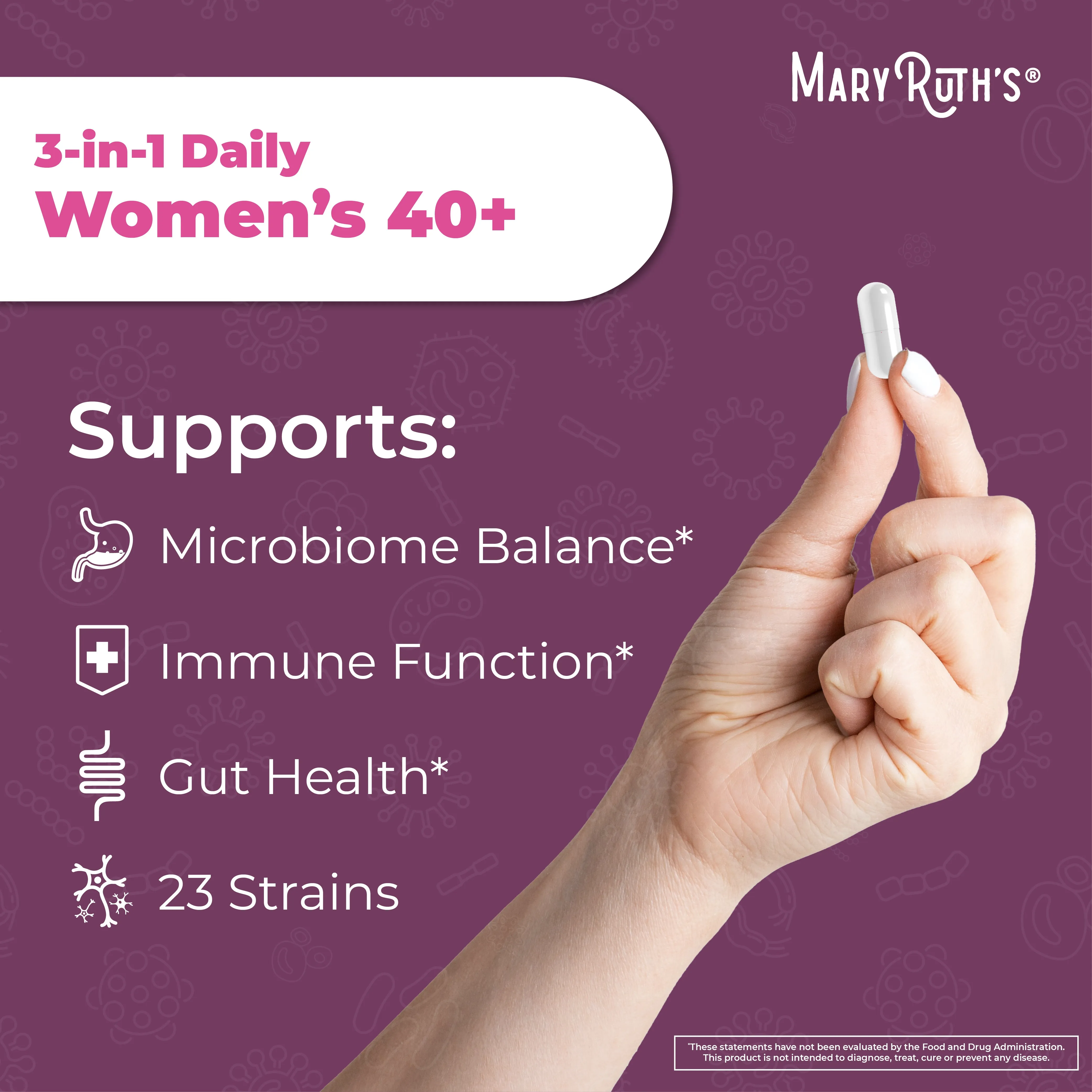 3-in-1 Women's 40  Daily Health Capsules