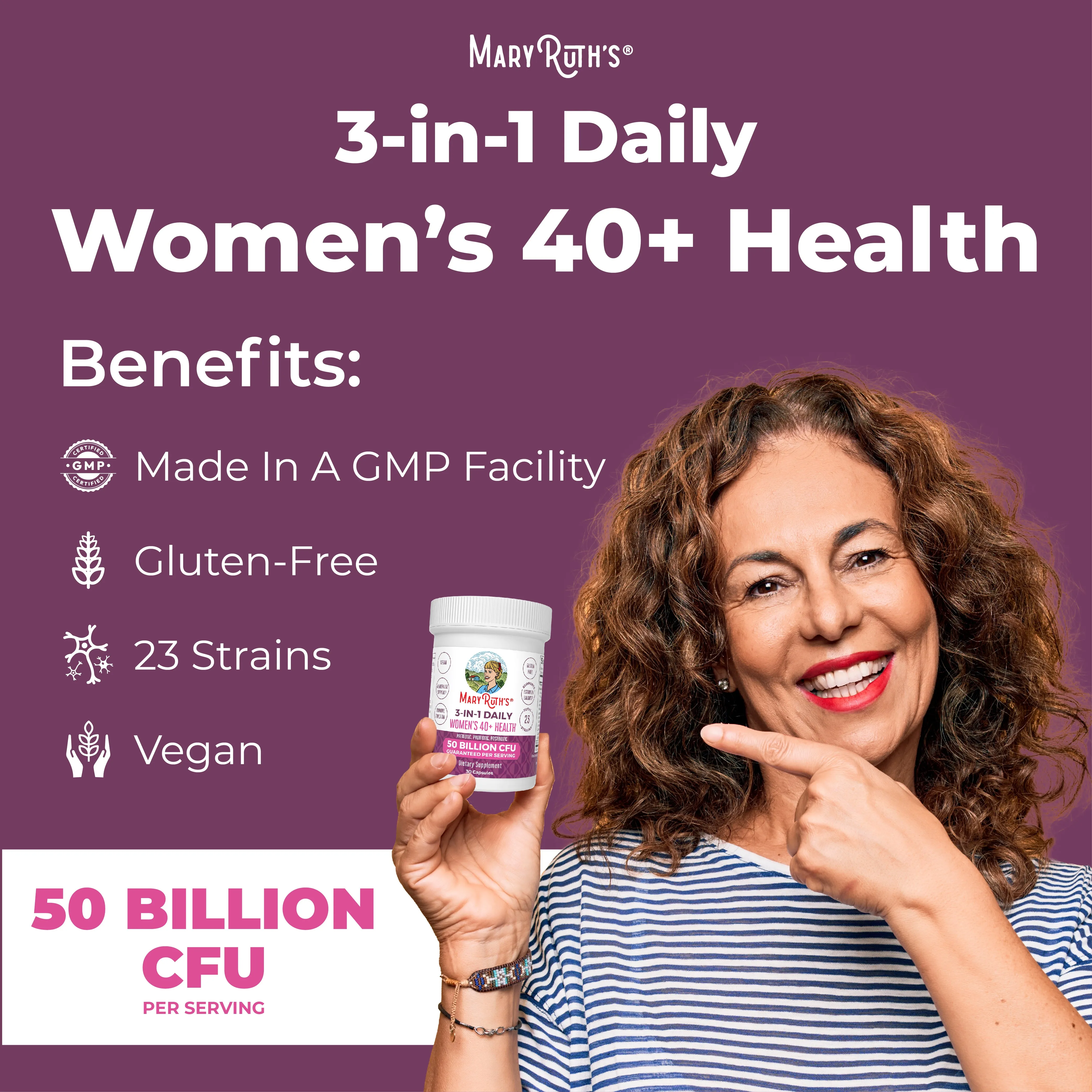 3-in-1 Women's 40  Daily Health Capsules