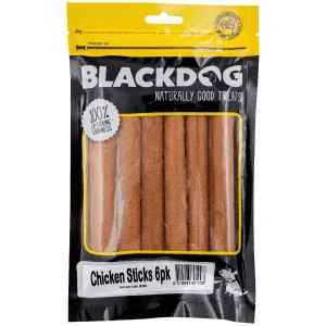 6 Pack Blackdog Chicken Sticks Treat