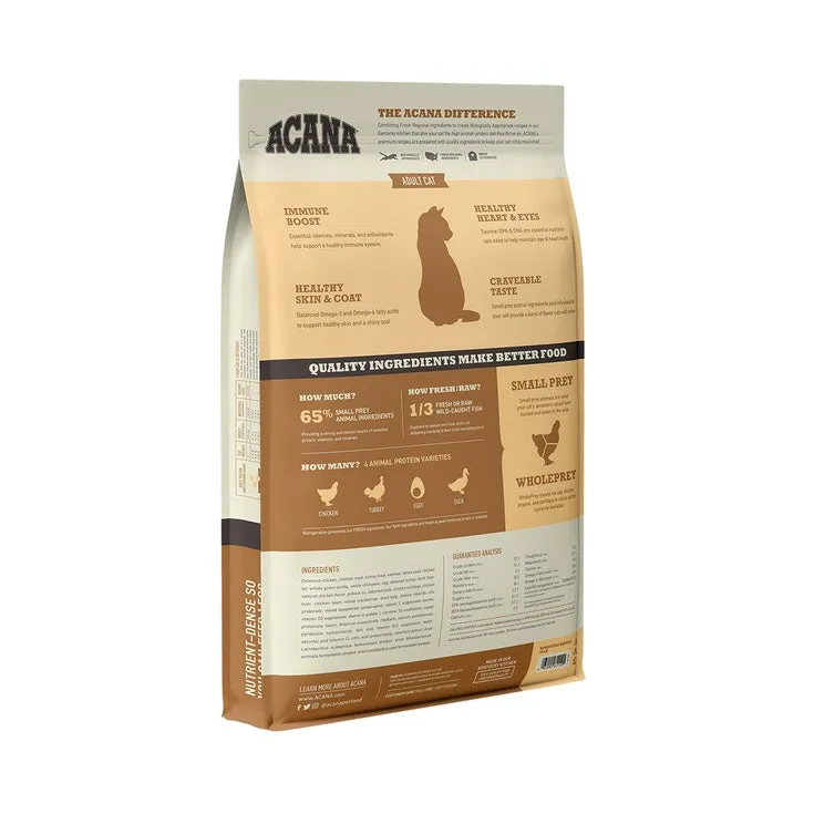 Acana Homestead Harvest Cat 1.8 kg Dry Premium Food, All Natural Biologically-Approriate