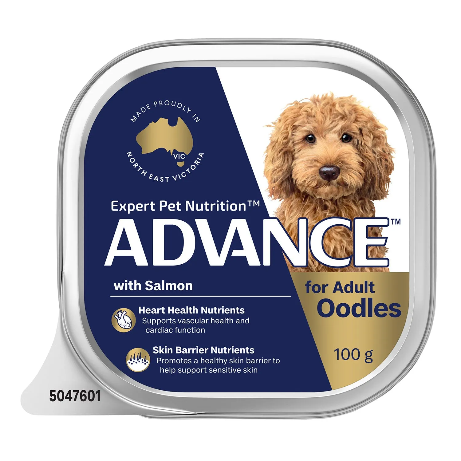 Advance Oodles Salmon Adult Wet Dog Food Tray