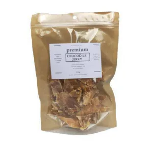 Alpha Origin Premium Crocodile Jerky 80g