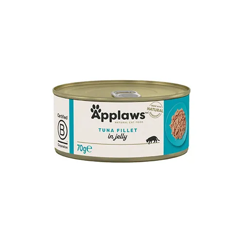 Applaws Tuna Fillet In Jelly 24 x 70g Wet Cat Food