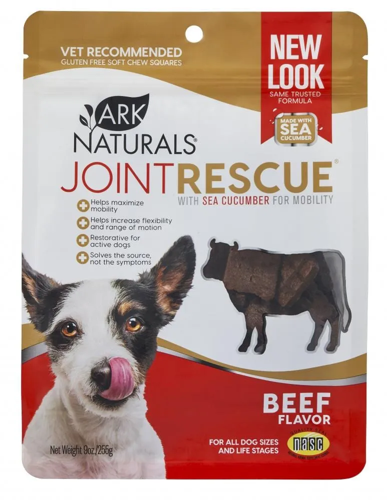 Ark Naturals Sea Mobility Joint Rescue Beef Recipe Jerky Treats