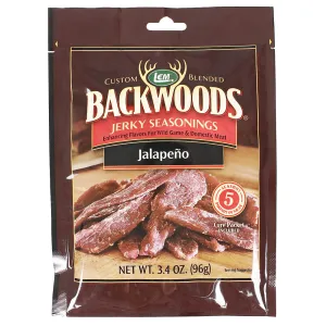 Backwoods Jalapeno Jerky Seasoning Cure Packet Makes 5 Lbs of Meat 3.4 Oz 9023