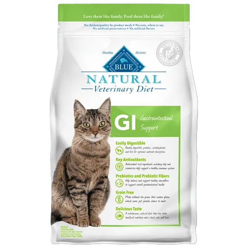 Blue Buffalo BLUE Natural Veterinary Diet GI Gastrointestinal Support Dry Cat Food