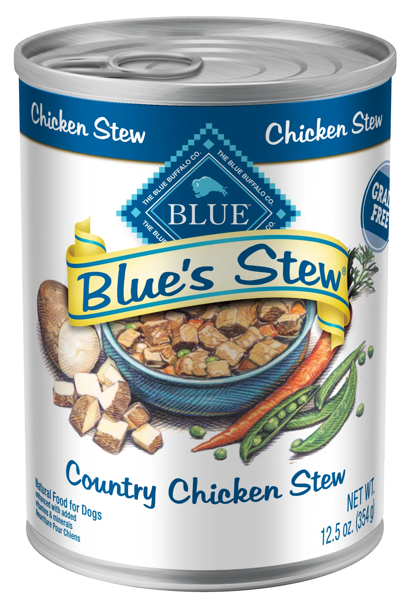 Blue Buffalo Country Chicken Stew Dog  Wet Food