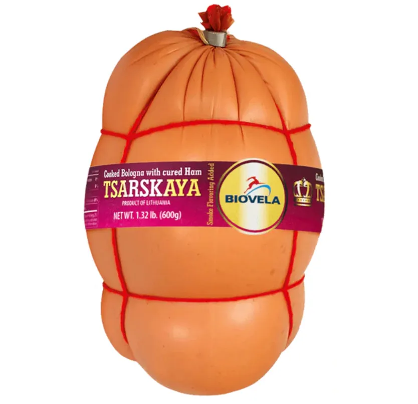 Boiled Sausage with Ham "Tsarskaya", Biovela | 1.32lbs