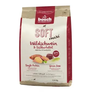 Bosch High Premium Soft  Maxi Wild Boar & Sweet Potato Grain Free Dry Dog Food 2.5kg