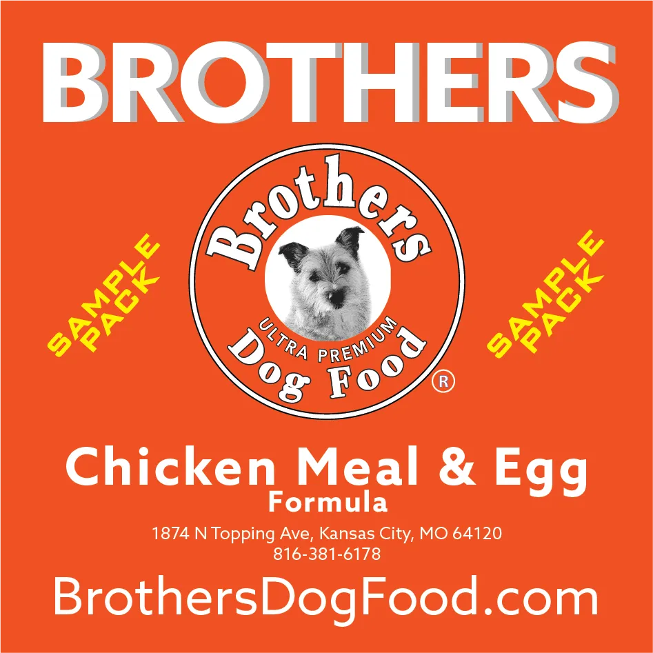 Brothers Dog Food® Sample Packs