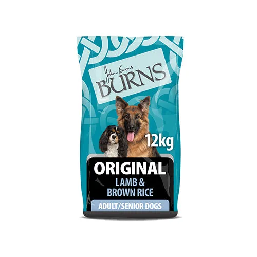 Burns Adult/Senior Original Lamb & Brown Rice 12kg Dry Dog Food