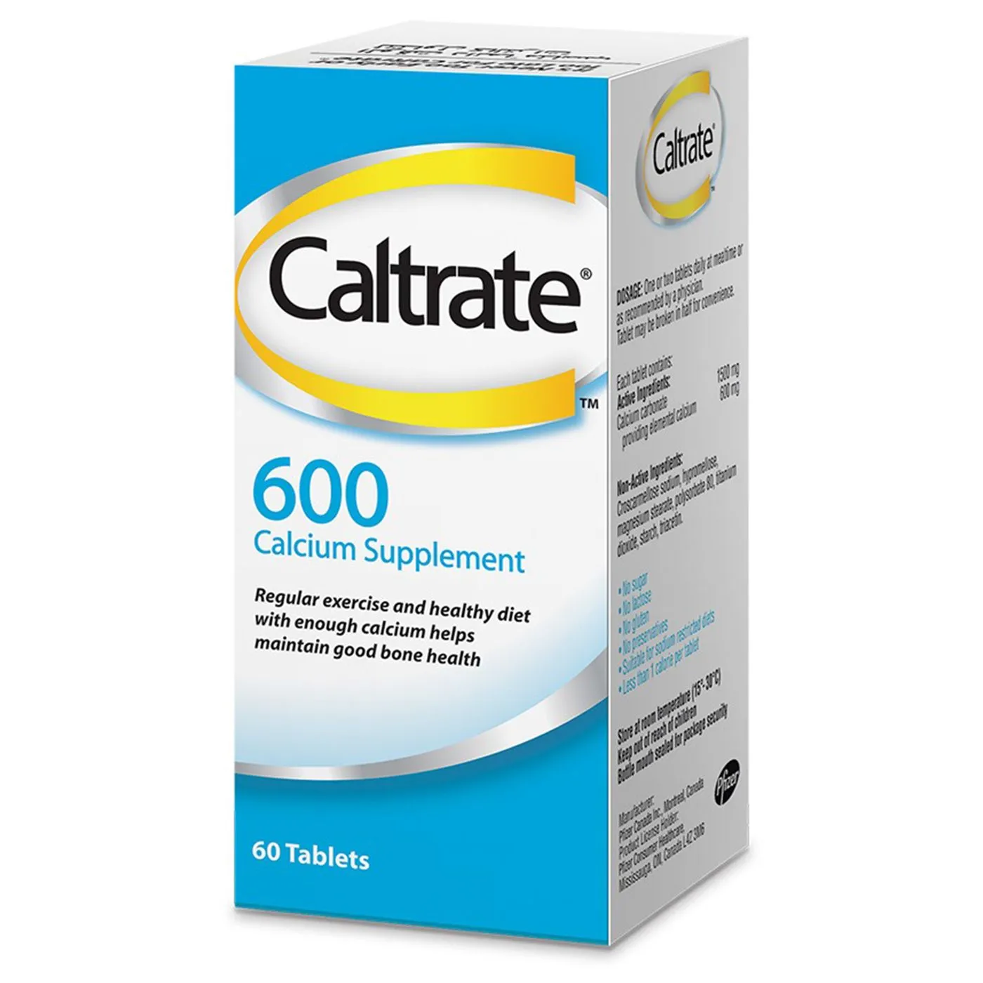 Caltrate Tablet 600 Mg 60 Tab