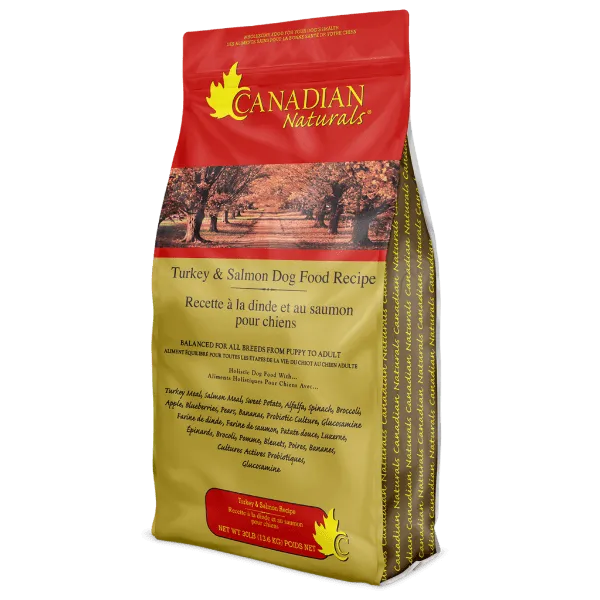 Canadian Naturals Turkey & Salmon Dry Dog Food