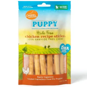 Canine Naturals Hide Free Chicken Sticks Puppy Chew