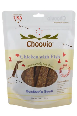 Choovio Chicken With Fish Jerky