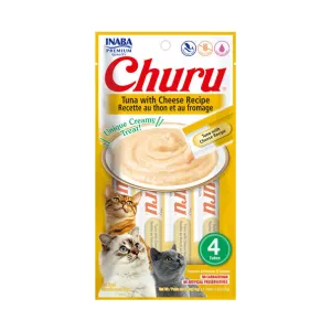 Churu Tuna and Cheese Equivalents for Cats, 4 x 14 grams