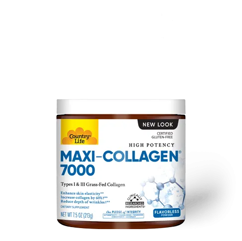 Country Life Maxi-Collagen 7000 7.5 oz Powder