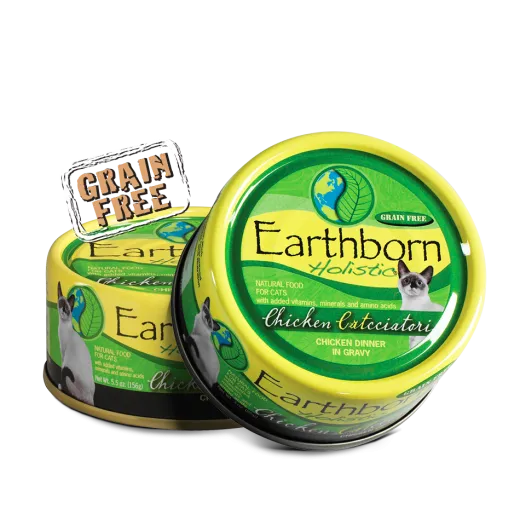 Earthborn Cat Grain Free Chicken Catcciatori Wet Cat Food