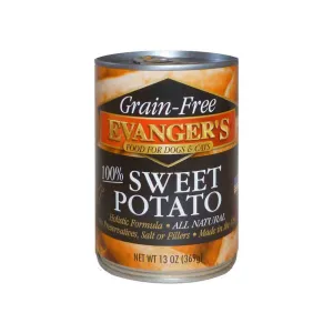 Evanger's Canned Sweet Potato Supplement for Dogs & Cats