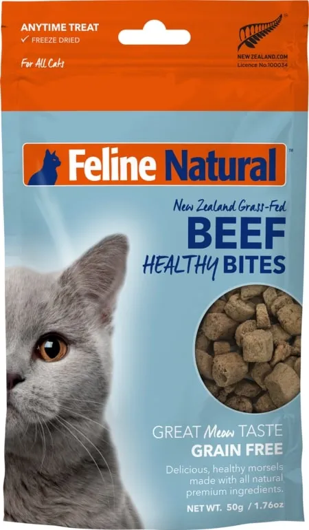 Feline Natural Freeze Dried Healthy Bites - Beef