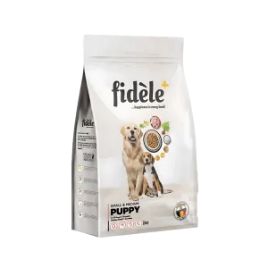 FIDELE PLUS PUPPY SMALL & MEDIUM DRY FOOD (S)