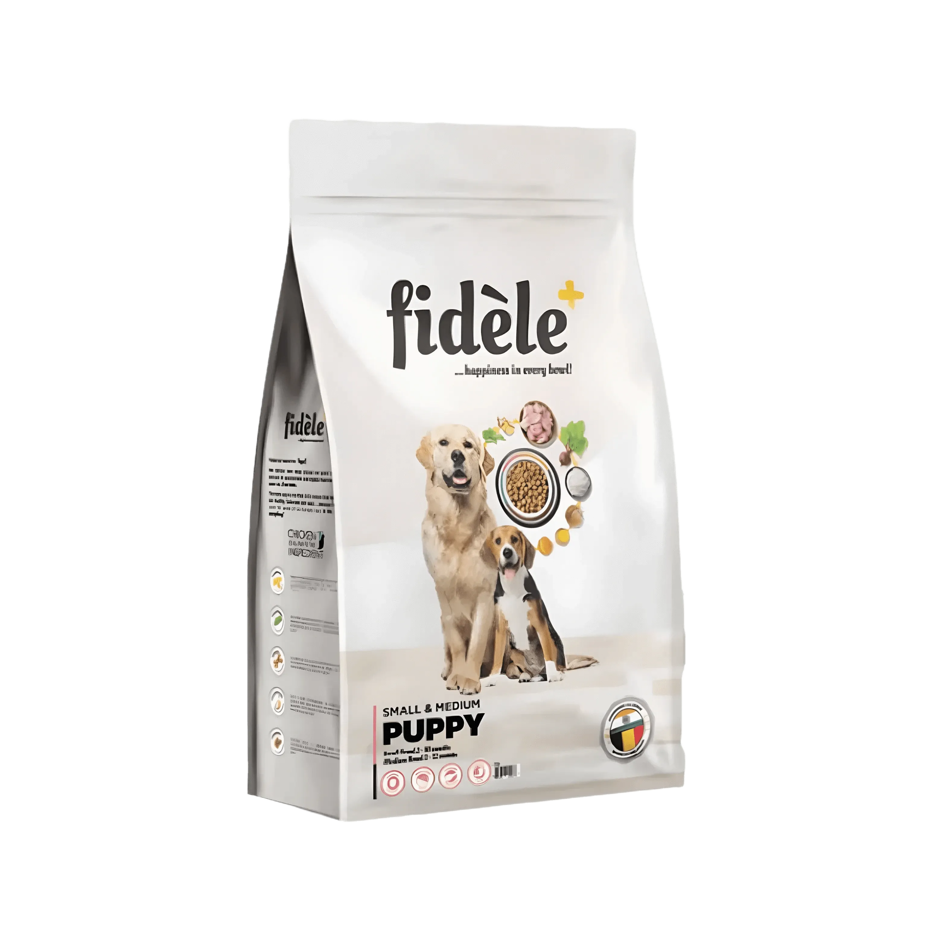 FIDELE PLUS PUPPY SMALL & MEDIUM DRY FOOD (S)