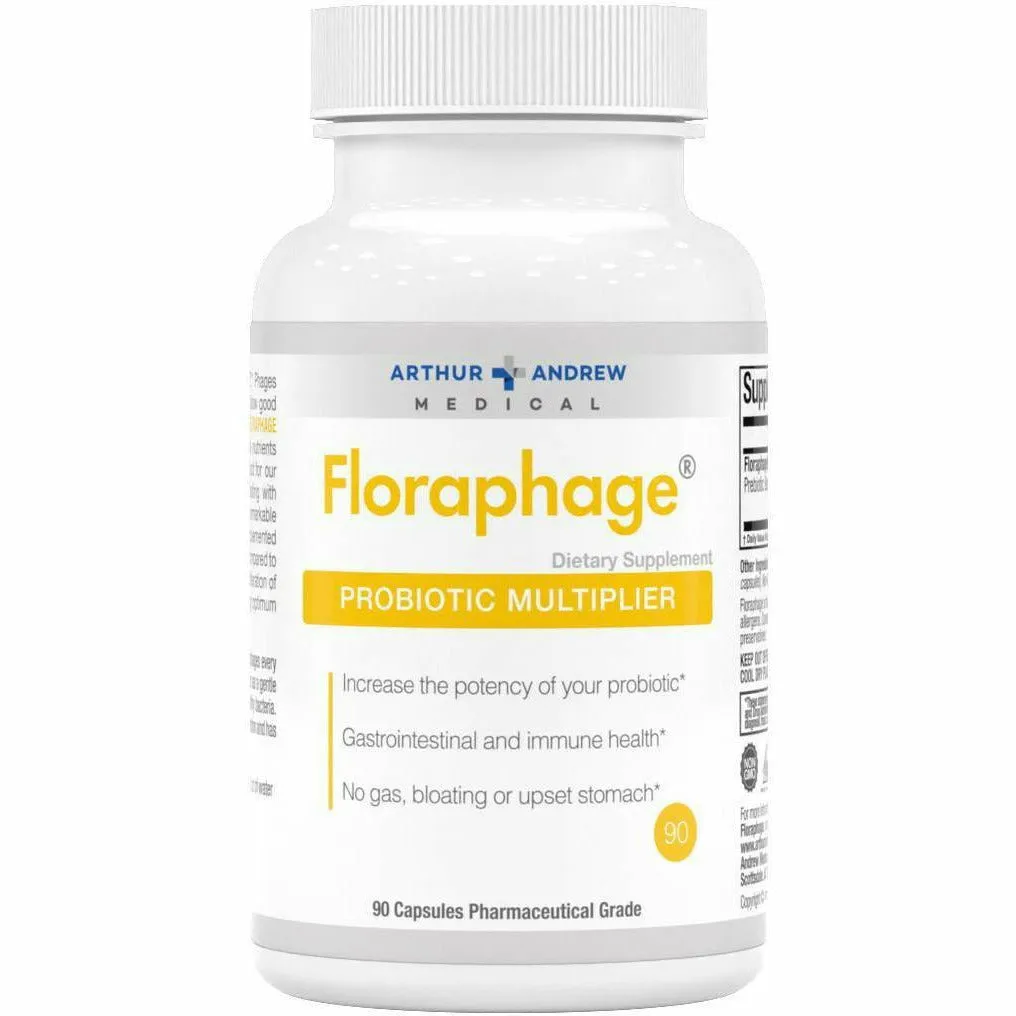 Floraphage 90 caps by Arthur Andrew Medical Inc.