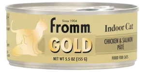 Fromm Gold Indoor Cat Chicken & Salmon Pâté Cat Food (3 oz)