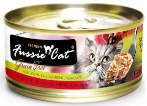 Fussie Cat Premium Tuna with Ocean Fish Formula in Aspic Canned Food