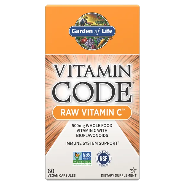 Garden of Life Vitamin Code Raw Vitamin C Capsules