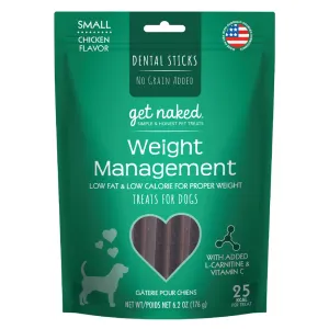 Get Naked® Weight Management Dog Dental Chew Sticks