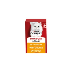 Gourmet Mon Petit Poultry 6 x 50g Wet Cat Food