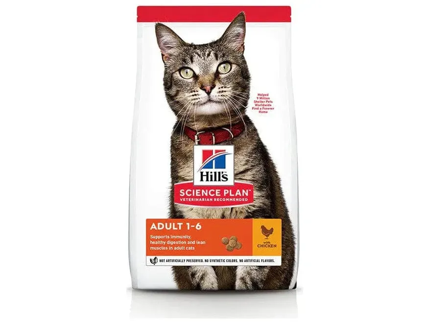 Hill`s Science Plan Adult Cat Food with Chicken 300g