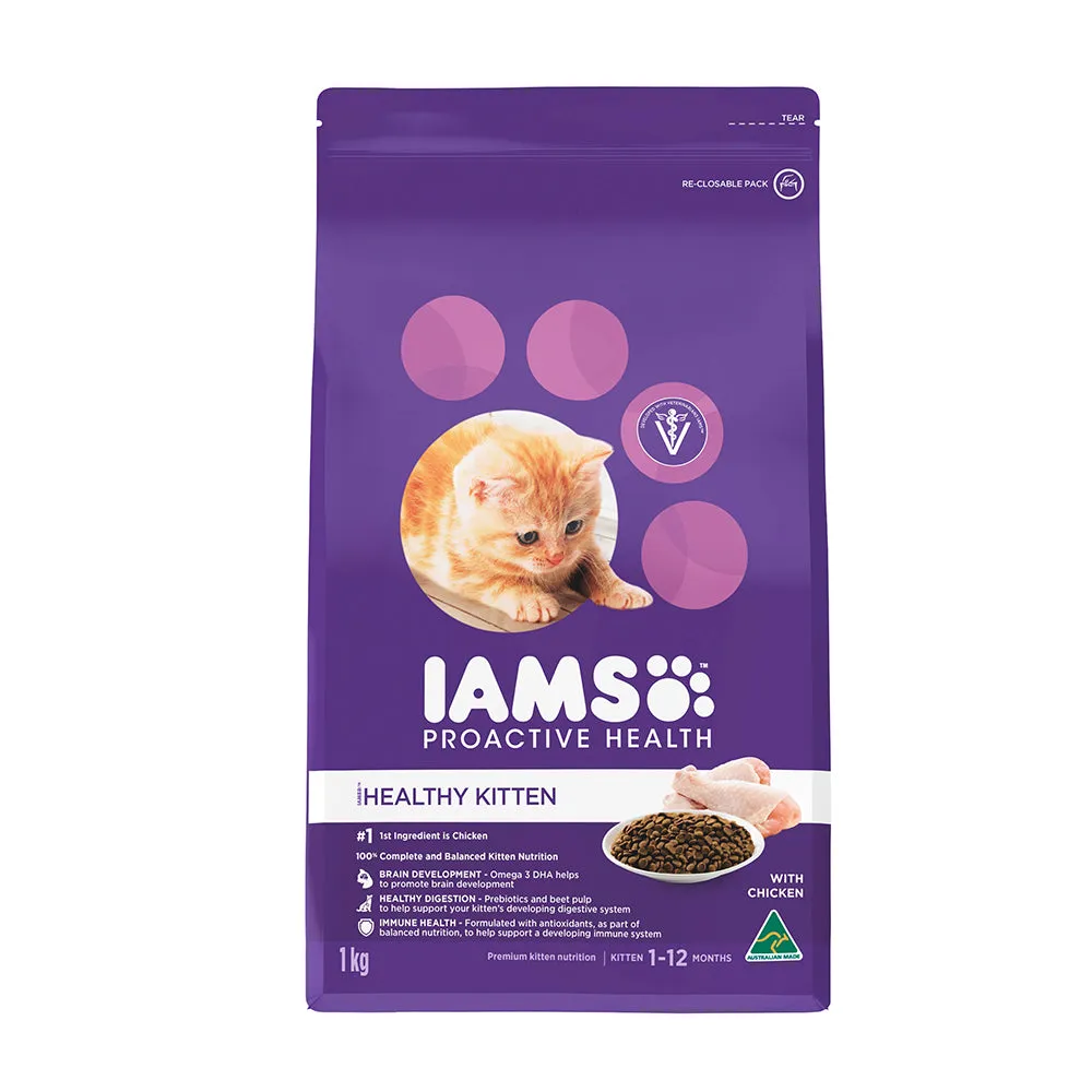 IAMS Cat Proactive Health Healthy Kitten Chicken 1kg