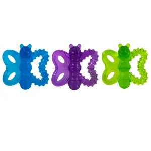 JW Butterfly Puppy Teether Chew Toy