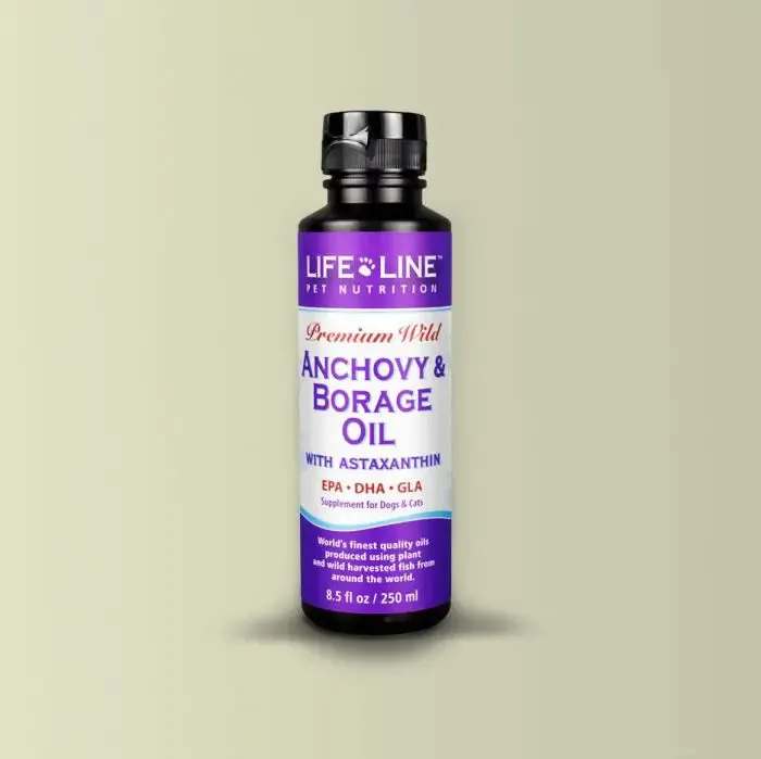 Life Line Premium Wild Anchovy & Borage Oil 16.5 oz