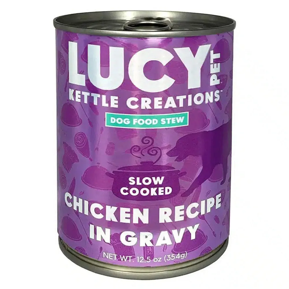 Lucy Pet Products Chicken Recipe in Gravy Wet Dog Food 12.5oz