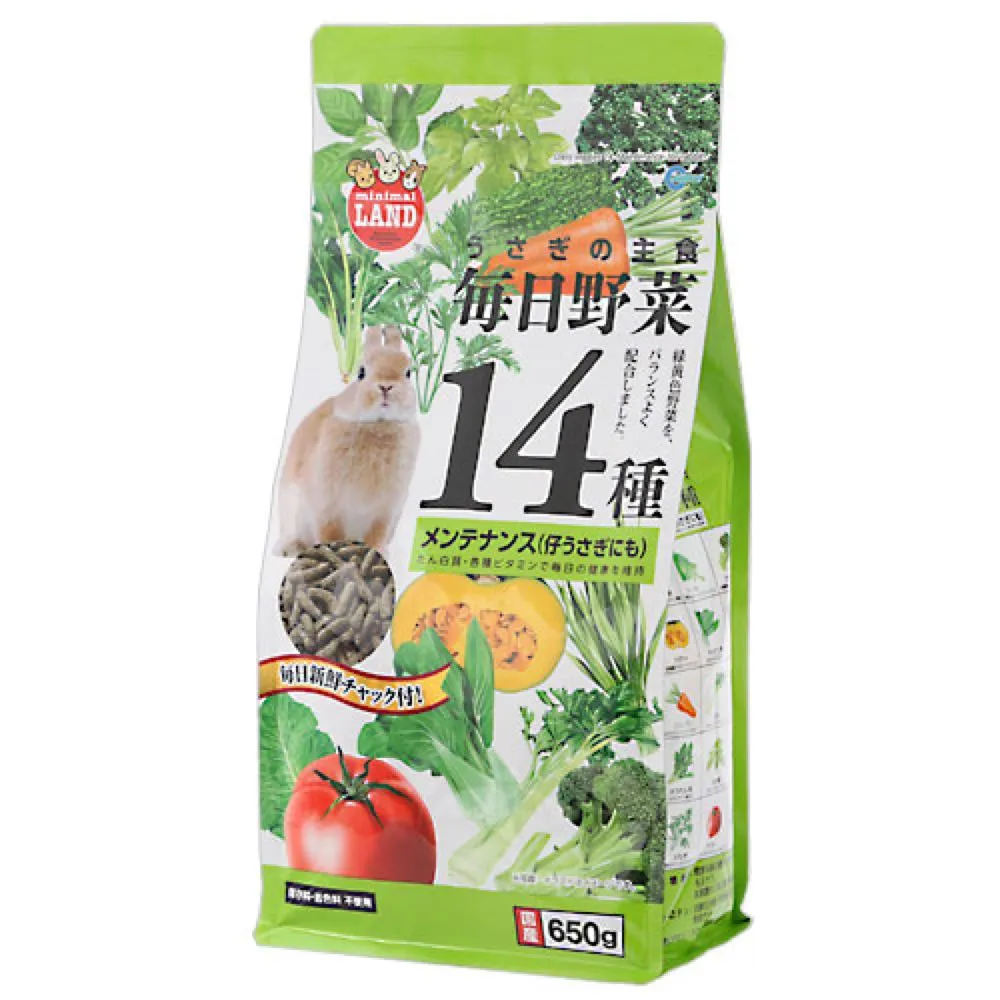 Marukan Daily 14 Maintenance for Rabbit 650g