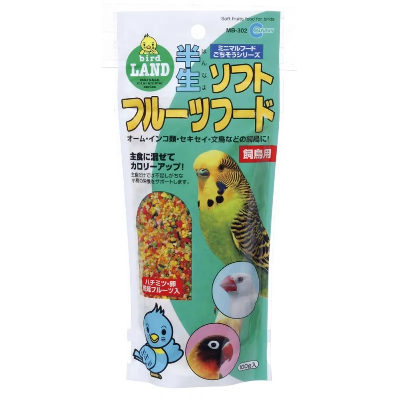 Marukan Soft Fruit For Birds 100g