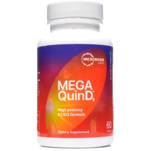 MegaQuinD₃ 60 capsules by Microbiome Labs