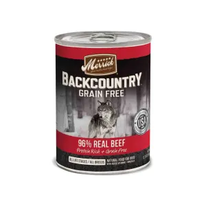 Merrick Backcountry 96% Real Meat Canned Dog Food