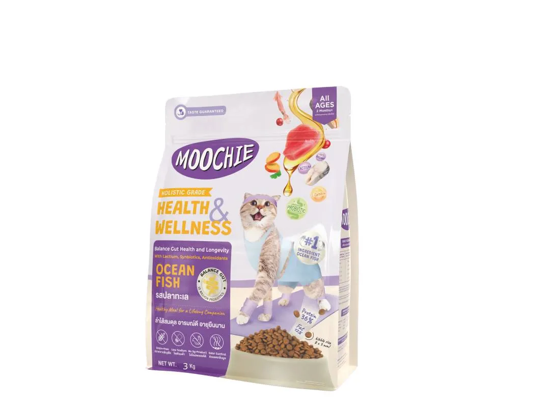 MOOCHIE HEATH & WELLNESS CAT FOOD OCEAN FISH FLAVOUR 3kg