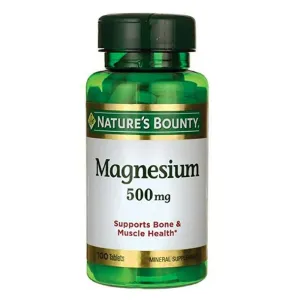 Natures Bounty Magnesium Oxide Tablet 500 Mg 100 PC