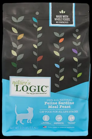 Nature's Logic Sardine All Life Stages Cat Food 7.7lb