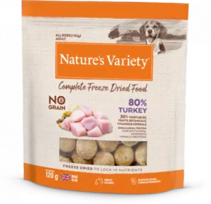 Natures Variety Freeze Dried Complete Turkey 120g