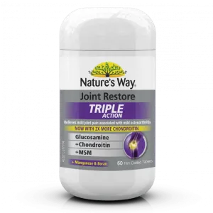 Natures Way Joint Restore Triple Action 60 Tablets