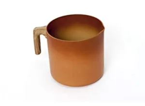 NEWARE Terracotta Milk Cup or warming cup/ Pocillo Para calentar de 6"